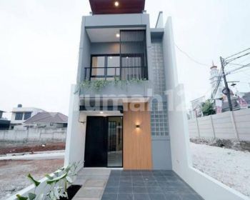Rumah di Jl. Leuwinanggung Tapos Depok 2 Lantai Baru SHM Tenggara
