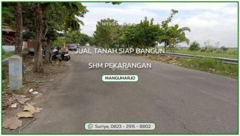 Jual Tanah Winongo Dekat RSI Madiun 2 Jutaan Siap AJB