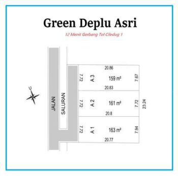 Tanah Tangerang Kota, Dekat Univ Budi Luhur; SHM Pasti !