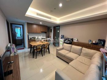 2 bedroom tower 2 furnished minimalis murah