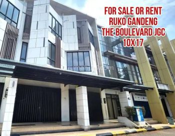For Sale Or Rent 2 Ruko Gandeng The Boulevard Jgc, Jaktim