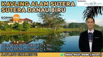 Kavling Cakep Langka Danau Biru Utama