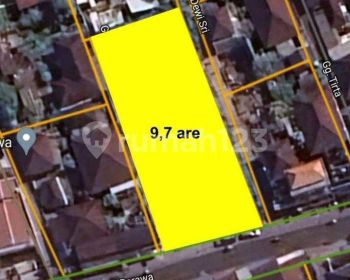 Jual tanah sangat strategis di area pantai berawa canggu