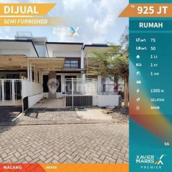 Rumah Cantik Minimalis Semi Furnished Siap Masuk Lokasi Premium di dekat Binus