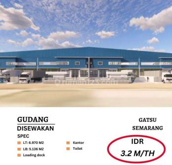 Di Sewakan Gudang Semarang  di Gatot Subroto, Candisari Gudang