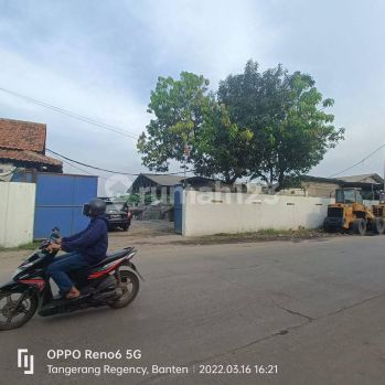 Kavling Industri 3000m2 Ex Pabrik Genteng Jalan Raya Pasar Kemis Tangerang