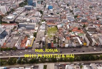 Tanah Jl Gajah Mada Jakbar : LT 3593, Lokasi Premium Sgt Strategis