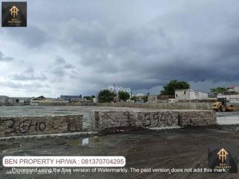 Disewakan Tanah di Cilincing Jakarta Utara 1.9 Ha dekat Pelabuhan Priok