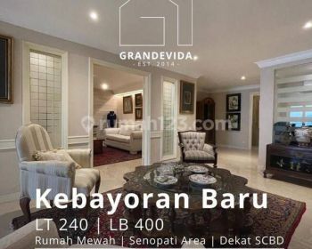 RUMAH SIAP HUNI LOKASI STRATEGIS DI SENAYAN KEBAYORAN BARU DEKAT SCBD & SENOPATI