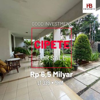 Jual Cepat Rumah Murah Siap Huni di Cipete Lokasi Bagus Tenang