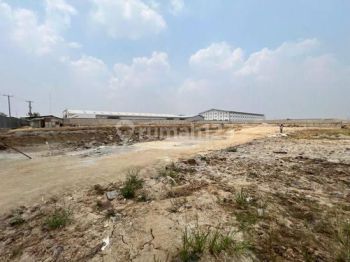 Di Jual Cepat Kavling Pabrik Dan Gudang 1.09ha Cikande Hak Guna Bangunan