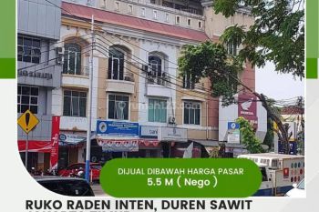 Dijual Murah Ruko Raden Inten, Duren Sawit. Jakarta Timur