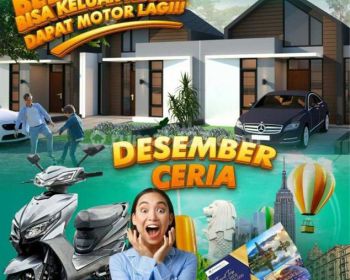 Dijual cepat rumah Ready DP 5 jt All in dapat Motor Beat