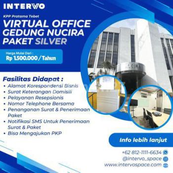 Virtual Office Murah Area Tebet, Jakarta Selatan