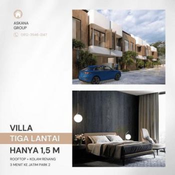 Villa Premium Batu  2 Menit BNS