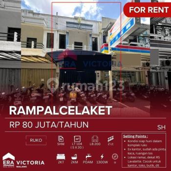 Ruko strategis kawasan ramai cocok untuk bisnis