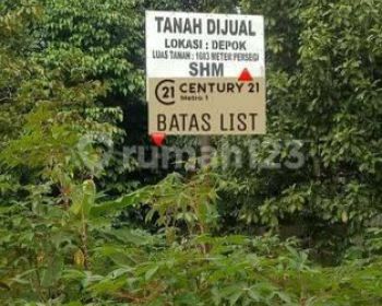 Dijual Cepat Lahan Kav. Area Depok Jawa Barat
