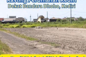Tanah Pekarangan Dekat Bandara Dhoho Kediri Harga Murah