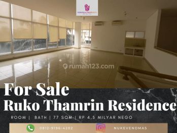 Ruko Apartement Thamrin Residence 2 Lantai View Barat