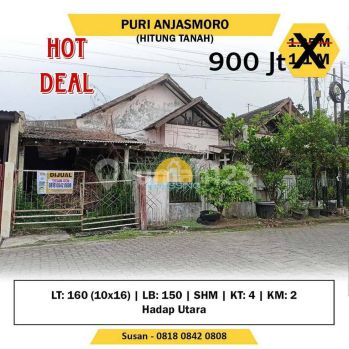 Dijual MURAH Jual cepat tanah di Puri Anjasmoro