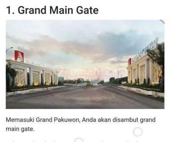 Rumah di Grand Pakuwon Canberra Tandes Surabaya Ria Murah