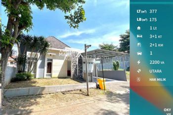 Disewakan Rumah di Ijen Nirwana Malang, Semi Furnished Kondisi Terawat