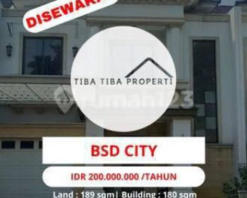 Disewakan Rumah Di Jadeite Residence BSD City