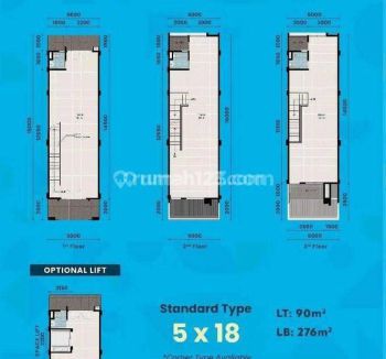 Ruko Hudson Studio Loft Uk 5x18 Hook Manhattan District Serpong