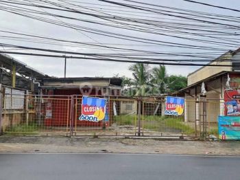 Disewakan Cepat Tanah Lokasi Pinggir Jalan Raya Traffic Ramai dan Strategis di