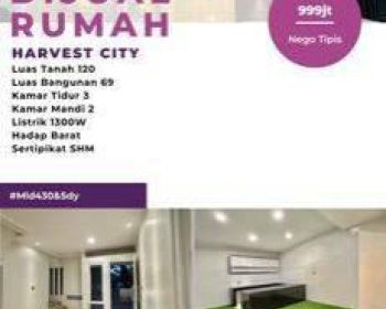 Dijual Murah Rumah Bagus,siap Huni Di Harves City cileungsi