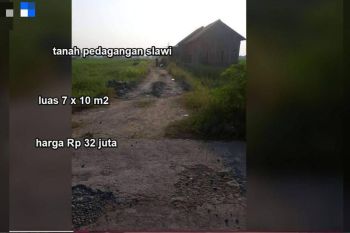 jual Tanah pedagangan, slawi Deket gor trisanja, ps. Trayeman Luas 7x10 m2