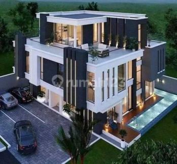 Rumah Kavling Mewah 2 lantai Di Panam Area Bisnis