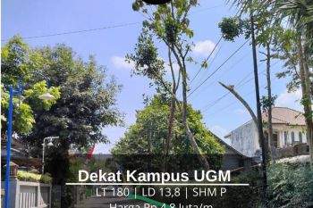 Dekat Ke Kampus UGM Tanah SHM Di Minomartani 4 Jutaan Nego Aja