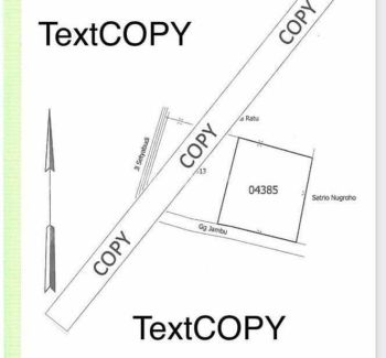 Tanah di jalan raya Setiabudi Srondol