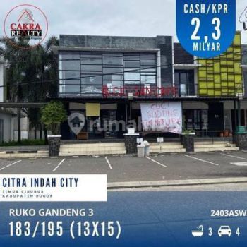 Ruko Gandeng 2 Lantai Tipe 184 195 Murah Nego 2403asw