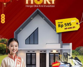 Rumah Mezzanine konsep villa di Ambarketawang 