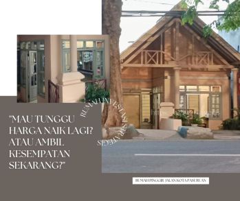 📝 "Jual Cepat! Rumah Pinggir Jalan Harga Nego!"