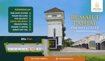 Rumah Mewah Gamping 3 Lantai dengan Kolam Renang Pribadi