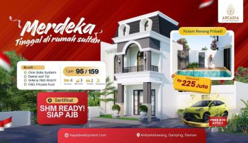 Dijual Rumah American Classic 3 Lantai + Kolam Pribadi