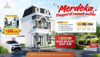 Dijual Rumah Mewah Sleman, Private Pool + Attic Room, Harga 1.9M 