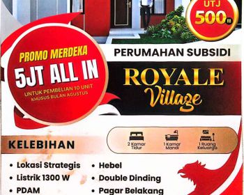 Rumah impian dengan harga subsidi