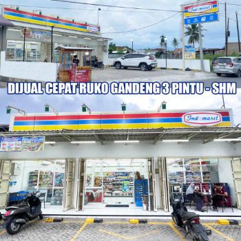 Ruko 3 Pintu dijual di Kota Medan Harga Terbaik Siap Pakai